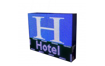 LETRERO LED PROGRAMABLE PARA HOTELES RGB