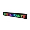 LETRERO LED PROGRAMABLE PARA BARES - RESTAURANTES - CAFETERÍAS RGB