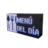 LETRERO LED PROGRAMABLE PARA BARES - RESTAURANTES - CAFETERÍAS RGB