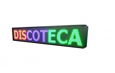LETREROS LED PROGRAMABLE PARA DISCOTECAS - PUB RGB 1 CARA