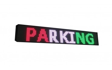 ROTULO LED PROGRAMABLE PARA PARKING RGB