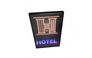 LETRERO LED PROGRAMABLE PARA HOTELES RGB