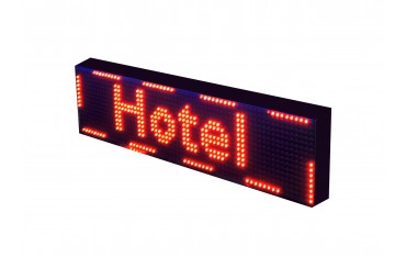 LETRERO LED PROGRAMABLE PARA HOTELES RGB