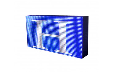 LETRERO LED PROGRAMABLE PARA HOTELES RGB
